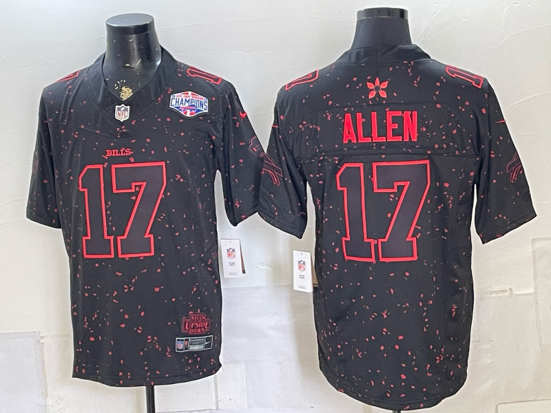 Men 2026 Buffalo Bills #17 Allen black Nike Limited NFL Jersey 0723075